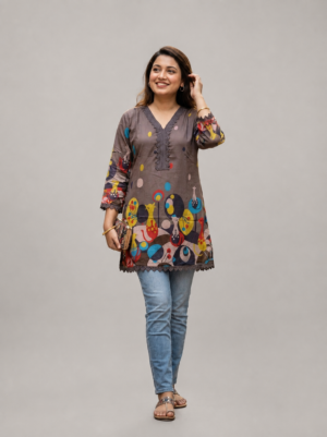 Aurielle - Embroidered Kurti