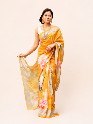 Premium Printed Saree - Mayabini